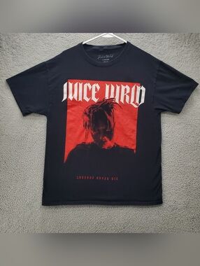 Juice Wrld Legends Never Die Graphic T Shirt Mens Large